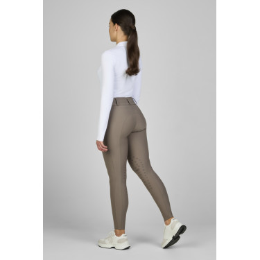 Pantaloni Amia 6805 Pikeur grip alle ginocchia vita media donna Talpa Marrone