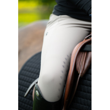 Pantaloni Amia 6805 Pikeur grip alle ginocchia vita media donna Talpa Marrone