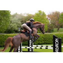Pantaloni Amia 6805 Pikeur grip alle ginocchia vita media donna Talpa Marrone