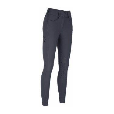 Pantaloni Amia 6805 Pikeur grip alle ginocchia vita media donna Ombra scura Grigio