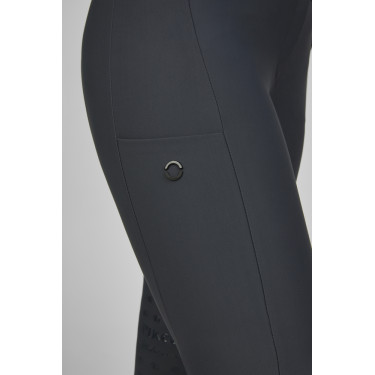 Pantaloni Amia 6805 Pikeur grip alle ginocchia vita media donna Ombra scura Grigio