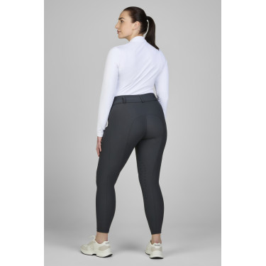 Pantaloni Amia 6805 Pikeur grip alle ginocchia vita media donna Ombra scura Grigio