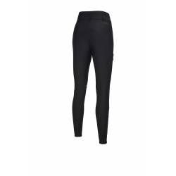 Pantaloni Amia 6805 Pikeur grip alle ginocchia vita media donna Nero Pantaloni Amia 6805 Pikeur grip alle ginocchia vita media donna Nero