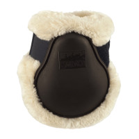 Paratendini Eskadron elastici con finta pelliccia Marrone scuro