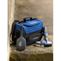 Spazzola Flexi Half & Half Grooming LeMieux Blu Badminton