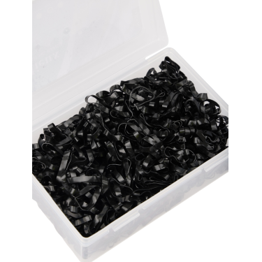 Scatole di elastici in silicone LeMieux Nero