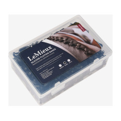 Scatole di elastici in silicone LeMieux Nero
