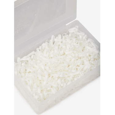 Scatole di elastici in silicone LeMieux Bianco