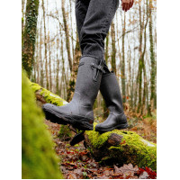 Stivali in gomma LeMieux Ultra Stride Wellington da uomo Nero