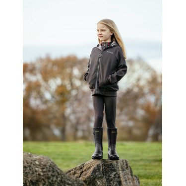 Stivali in gomma LeMieux Ultra Stride Young Rider Nero