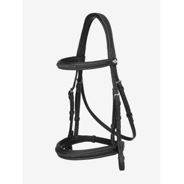 Briglia Hunter con lacci LeMieux Nero / argento Briglia Hunter con lacci LeMieux Nero / argento