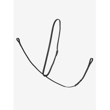 Martingala fissa Hunter LeMieux Nero / argento