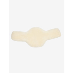 Kurzer Bauchlatz-Schutzgurt LeMieux Anatomic Merino+ Naturale Marrone