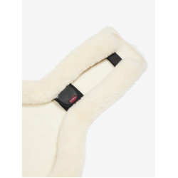 Kurzer Bauchlatz-Schutzgurt LeMieux Anatomic Merino+ Naturale Marrone