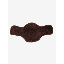 Kurzer Bauchlatz-Schutzgurt LeMieux Anatomic Merino+ Marrone