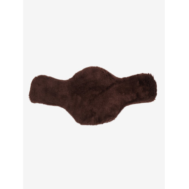 Kurzer Bauchlatz-Schutzgurt LeMieux Anatomic Merino+ Marrone