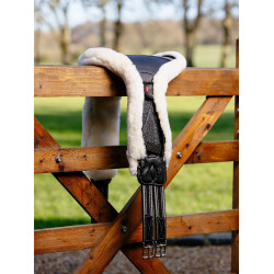 Gurtenschutz LeMieux Anatomic Merino+ Naturale Marrone