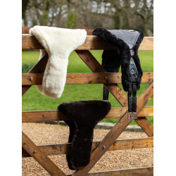 Gurtenschutz LeMieux Anatomic Merino+ Naturale Marrone