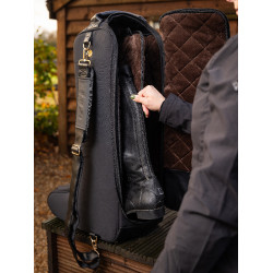 Borsa per stivali LeMieux Luxe Nero