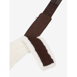 LeMieux Hunter Gurt mit abnehmbarem Merino+ Lammfell Avana Marrone LeMieux Hunter Gurt mit abnehmbarem Merino+ Lammfell Avana Marrone