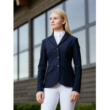 Giacca da concorso LeMieux Kennedy Young Rider Marina Blu marino