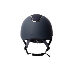 Casco in Metallo Scintillante Monarch II Horze Blu scuro Casco in Metallo Scintillante Monarch II Horze Blu scuro