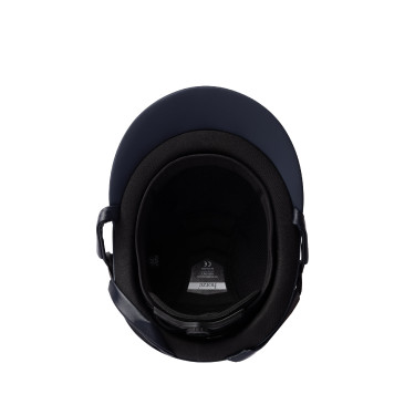 Casco da equitazione con ornamento in cristallo Horze Arix II Blu scuro / blu scuro Casco da equitazione con ornamento in cristallo Horze Arix II Blu scuro / blu scuro