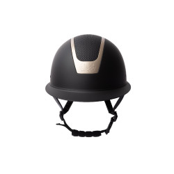 Casco da equitazione tecnologia Majoris MIPS II B Vertigo Nero