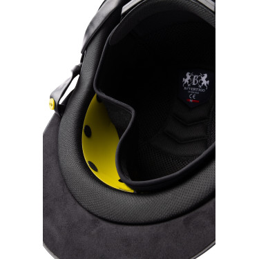 Casco da equitazione tecnologia Majoris MIPS II B Vertigo Nero Casco da equitazione tecnologia Majoris MIPS II B Vertigo Nero
