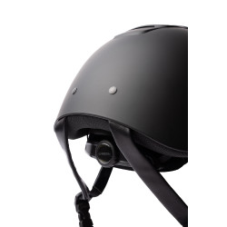 Casco da equitazione tecnologia Majoris MIPS II B Vertigo Nero