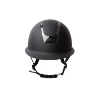 Casco da equitazione tecnologia Majoris MIPS II B Vertigo Nero