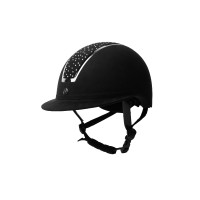 Casco da equitazione Solara II Horze Nero / nero Casco da equitazione Solara II Horze Nero / nero