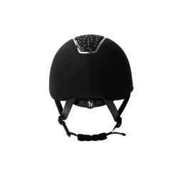Casco da equitazione Solara II Horze Nero / bianco