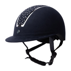 Casco da equitazione Solara II Horze Marino / bianco Blu