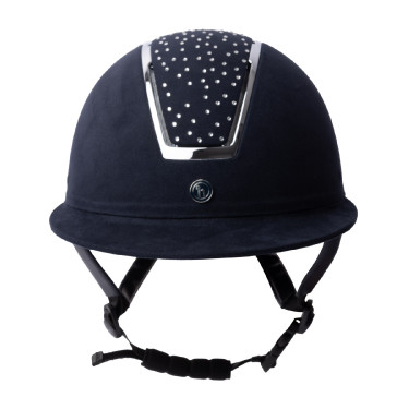 Casco da equitazione Solara II Horze Marino / bianco Blu