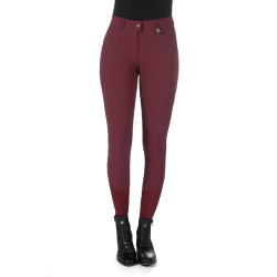 Pantaloni Livigno fondo 1/1 in silicone HKM donna Lauria Garrelli Bordeaux Pantaloni Livigno fondo 1/1 in silicone HKM donna Lauria Garrelli Bordeaux