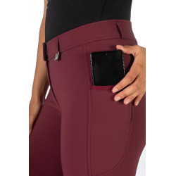 Pantaloni Livigno fondo 1/1 in silicone HKM donna Lauria Garrelli Bordeaux Pantaloni Livigno fondo 1/1 in silicone HKM donna Lauria Garrelli Bordeaux