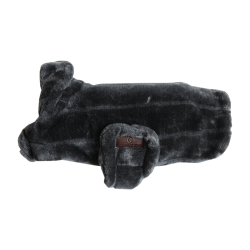 Giacca per cani in pelliccia sintetica Kentucky Grigio Giacca per cani in pelliccia sintetica Kentucky Grigio