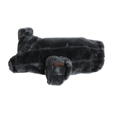 Giacca per cani in pelliccia sintetica Kentucky Grigio Giacca per cani in pelliccia sintetica Kentucky Grigio