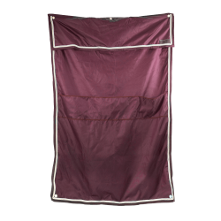 Telo da boxe Kentucky Classic Waterproof con tasche Bordeaux