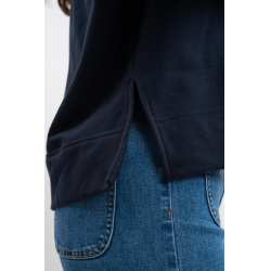 Felpa Santana Harcour Marina Blu marino