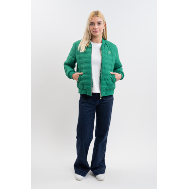 Giacca bomber Boecia Harcour Verde smeraldo