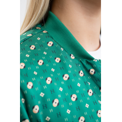 Giacca bomber Boecia Harcour Verde smeraldo