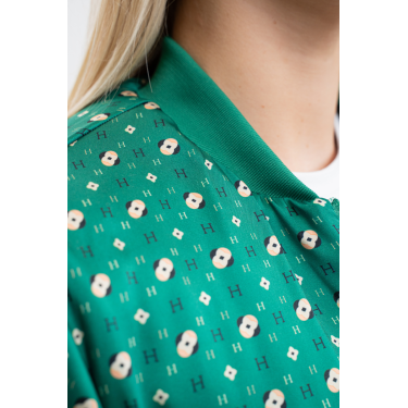 Giacca bomber Boecia Harcour Verde smeraldo