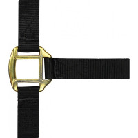 Capestro in nylon foderato in cuoio Norton Nero
