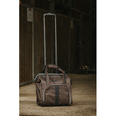 Borsa per strigliatura con rotelle Equithème Borsa per strigliatura con rotelle Equithème