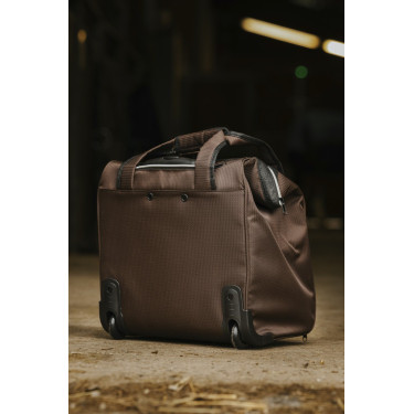 Borsa per strigliatura con rotelle Equithème Borsa per strigliatura con rotelle Equithème