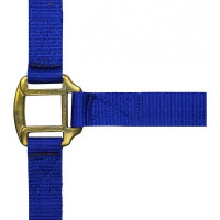 Capestro in nylon foderato in cuoio Norton Blu reale