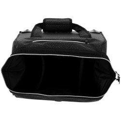 Borsa per strigliatura con rotelle Equithème Nero Borsa per strigliatura con rotelle Equithème Nero