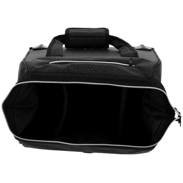 Borsa per strigliatura con rotelle Equithème Nero Borsa per strigliatura con rotelle Equithème Nero